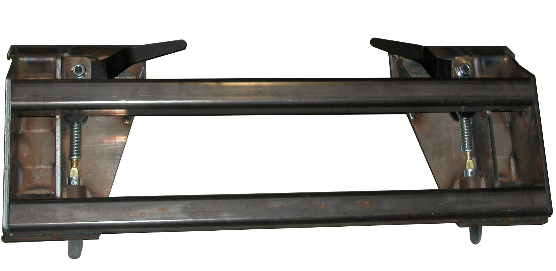 weld on adapter to create skid steer universal mounting plate | haugen