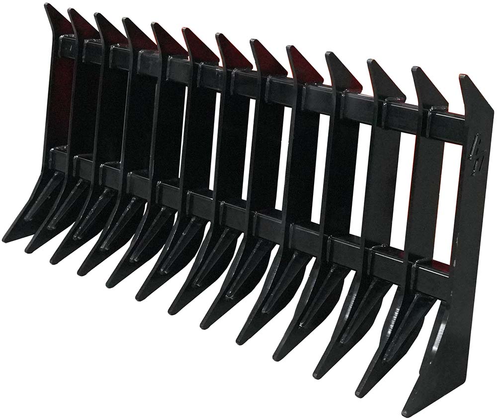 severe duty brush and root rake | blue diamond