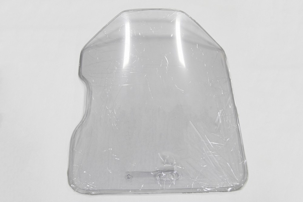 safety window 1/2" thick w/ milled edge insert to fit bobcat g series